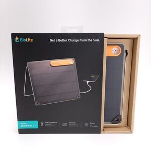 BioLite Solar Panel 5 NEW Camping Hunting USB Portable Compact